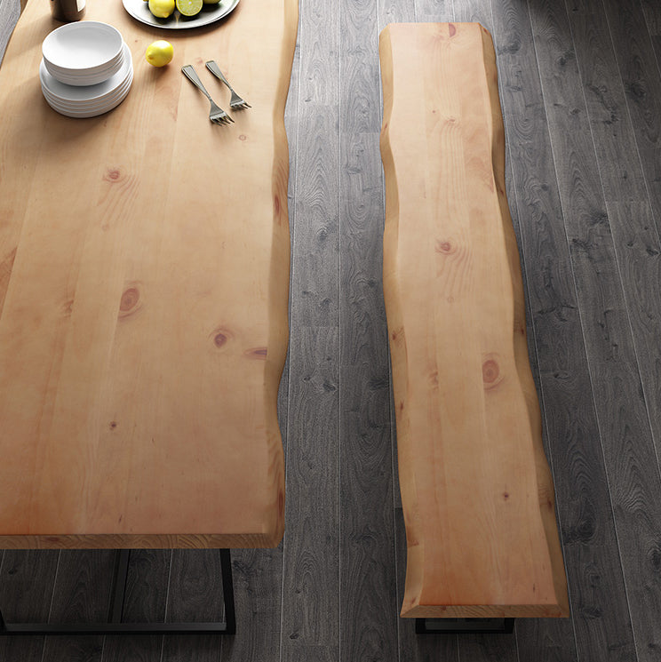 Moderne 1/5 stukken Dinerset rechthoekige dennenhout eettafel voor café