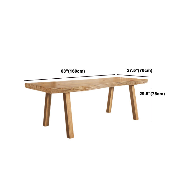 Moderno 1/4/5/6 pezzi set da pranzo tavolo da pranzo in legno di pino rettangolo per sala da pranzo