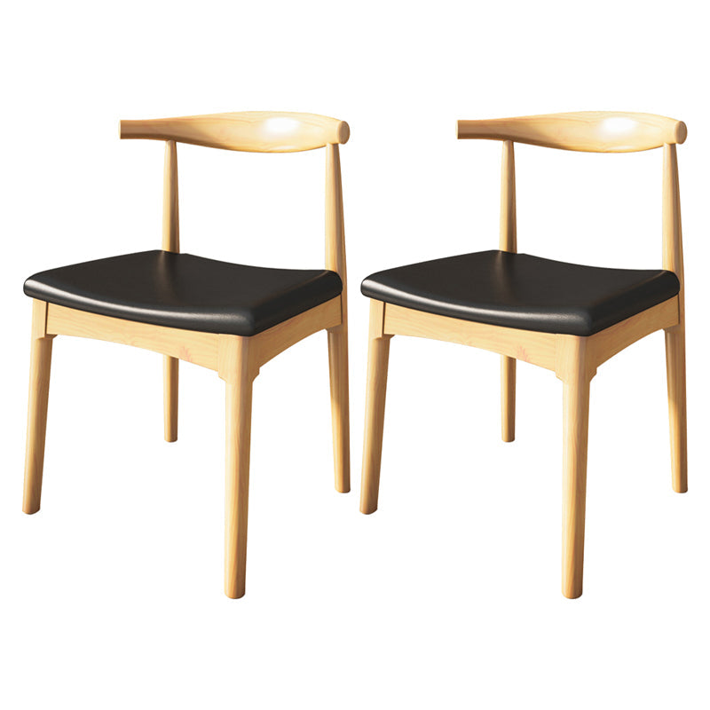 Modern Dining Set 1/2/4/5/7 Pieces Rectangle Pine Wood Dining Table for Dining Room