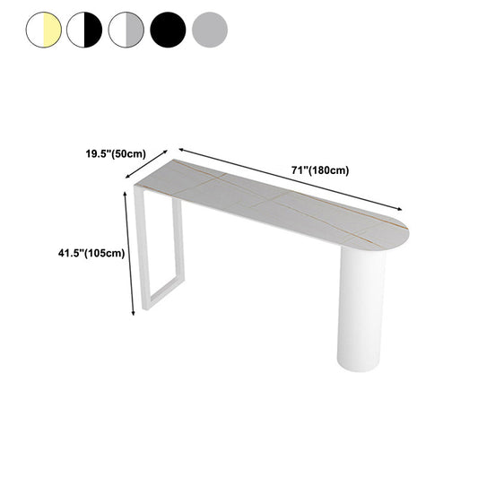 Tavolo da bar in stile contemporaneo tavolo da barra da bar con doppio piedistallo