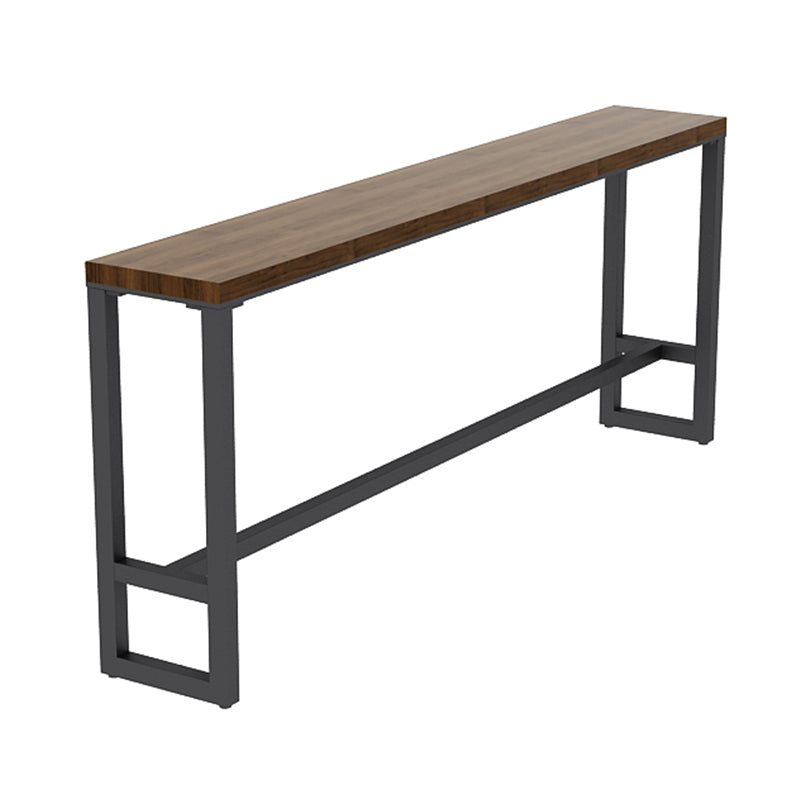 Solid Wood Table Rectangle Dining Table for Kitchen Living Room Coffee Room Without Chairs Clearhalo 'Bar Furniture' 'Bar Tables' 'bar_tables' 'furn' 'furn_bar_tables' 'Furniture' 'Kitchen & Dining Furniture' 5878940