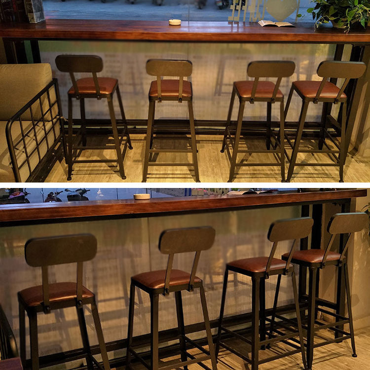 Modern Pub Table Solid Wood Bar Height Rectangle Table for Bar