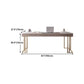 GRAM CURVE WRICHER BUREAU Câble Câble Bureau bureau avec 3 tiroirs