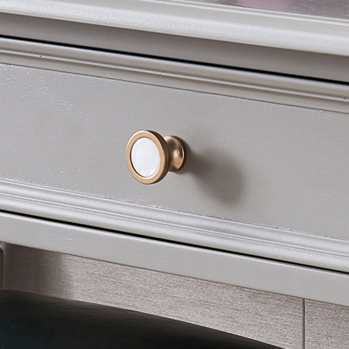 グラムライティングデスク長方形のパーソンズベースオフィスデスク