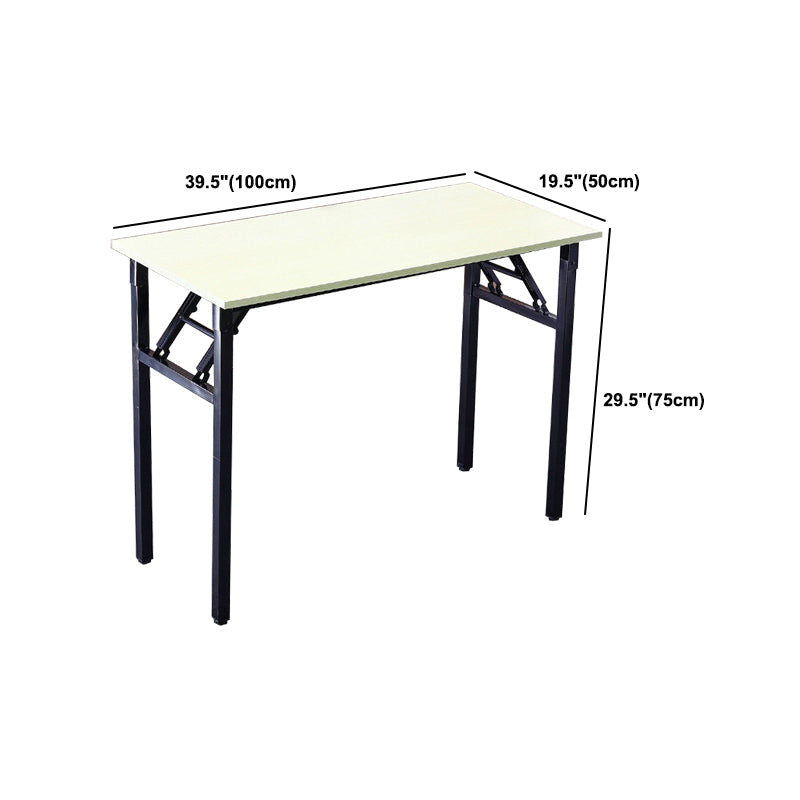 モダンな長方形のホームライティングデスク人工木製オフィスデスク