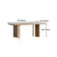 Solid Wood Meeting Table Home Office Curved Industrial Writing Desk Clearhalo 'furn' 'furn_office_desk' 'Furniture' 'Office Desks' 'Office Furniture' 'office_desk' 5881602