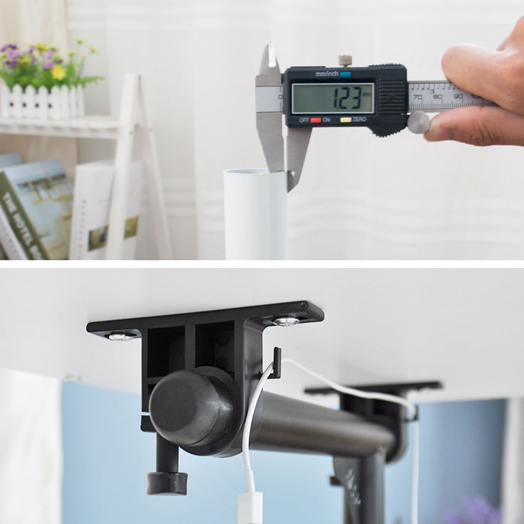 Convertitore in piedi curvo convertitore scrivania in legno fabbricato scrivania regolabile, 23,6 "l x 15,7" w