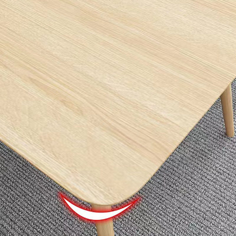 Contemporary Solid Wood Writing Desk Rectangular Office Desk Clearhalo 'furn' 'furn_office_desk' 'Furniture' 'Office Desks' 'Office Furniture' 'office_desk' 5881693