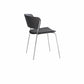 Contemporary Office Chair No Wheels Upholstered Conference Chair Dark Walnut 1 Piece Four Legs Clearhalo 'furn' 'furn_office_chair' 'Furniture' 'Office Chairs' 'Office Furniture' 'office_chair' 5881770
