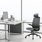 Adjustable High Back Office Chair Lumbar Support Contemporary Chair Black 1 Piece Clearhalo 'furn' 'furn_office_chair' 'Furniture' 'Office Chairs' 'Office Furniture' 'office_chair' 5881969