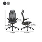 Adjustable High Back Office Chair Lumbar Support Contemporary Chair Clearhalo 'furn' 'furn_office_chair' 'Furniture' 'Office Chairs' 'Office Furniture' 'office_chair' 5881986