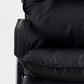 Contemporary Arm Chair Black Leather Fixed Arms Office Chair Clearhalo 'furn' 'furn_office_chair' 'Furniture' 'Office Chairs' 'Office Furniture' 'office_chair' 5881998