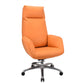 Modern & Contemporary Upholstered Chair Orange Task High Back Chair Clearhalo 'furn' 'furn_office_chair' 'Furniture' 'Office Chairs' 'Office Furniture' 'office_chair' 5882051