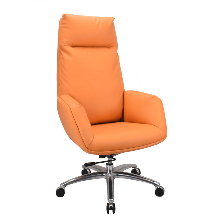 Modern & Contemporary Upholstered Chair Orange Task High Back Chair Clearhalo 'furn' 'furn_office_chair' 'Furniture' 'Office Chairs' 'Office Furniture' 'office_chair' 5882051