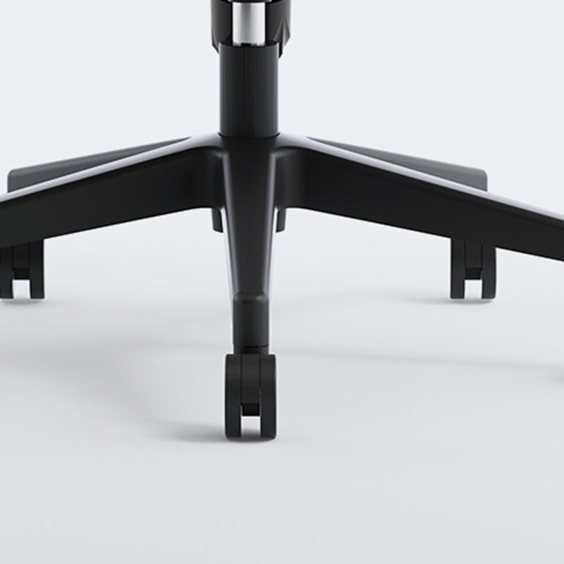 Silla de oficina contemporánea de 25 "W giratoria silla de escritorio de aire acondicionado transpirable