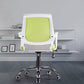 Contemporary Arm Chair Green Fixed Arms Adjustable Seat Height Office Chair Clearhalo 'furn' 'furn_office_chair' 'Furniture' 'Office Chairs' 'Office Furniture' 'office_chair' 5882174