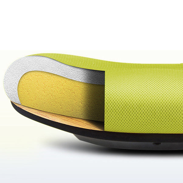 Contemporary Arm Chair Green Fixed Arms Adjustable Seat Height Office Chair Clearhalo 'furn' 'furn_office_chair' 'Furniture' 'Office Chairs' 'Office Furniture' 'office_chair' 5882178