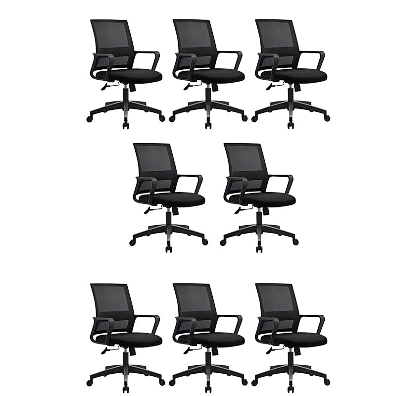 Sedia da ufficio ergonomica contemporanea sedia da scrivania aerea traspirante