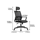 Zeitgenössischer ergonomischer Amtstuhl mithilfe von atmungsaktivem Luftgängerstuhl mitten zurück