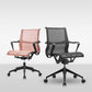 Silla de oficina moderna con brazos fijos, transpirable, AirGrid, ajustable en altura