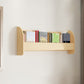 Floating Wooden Shelf Bookcase Modern & Contemporary Bookshelf