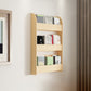 Floating Wooden Shelf Bookcase Modern & Contemporary Bookshelf