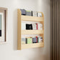 Floating Wooden Shelf Bookcase Modern & Contemporary Bookshelf