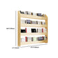 Floating Wooden Shelf Bookcase Modern & Contemporary Bookshelf