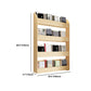 Floating Wooden Shelf Bookcase Modern & Contemporary Bookshelf