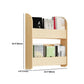 Floating Wooden Shelf Bookcase Modern & Contemporary Bookshelf
