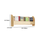 Floating Wooden Shelf Bookcase Modern & Contemporary Bookshelf