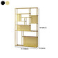 Metal and Wood Modern Book Shelf Open Floor Shelf Bookcase for Home Clearhalo 'Bookcases' 'furn' 'furn_bookcases' 'Furniture' 'Office Furniture' 5882374