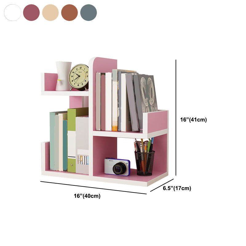 Estantería de estantería de madera de ingeniería contemporánea Estándar estandarias abiertas