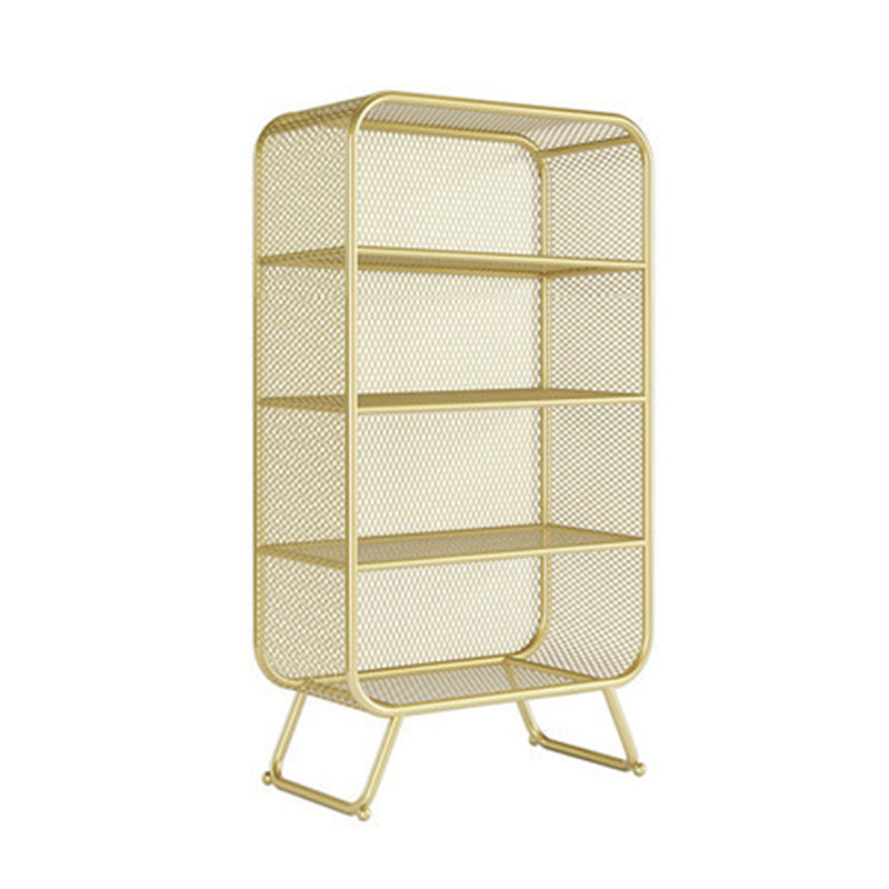 Scaffali per scaffali del libro di glam di ferro incluso la libreria chiusa per l'home office