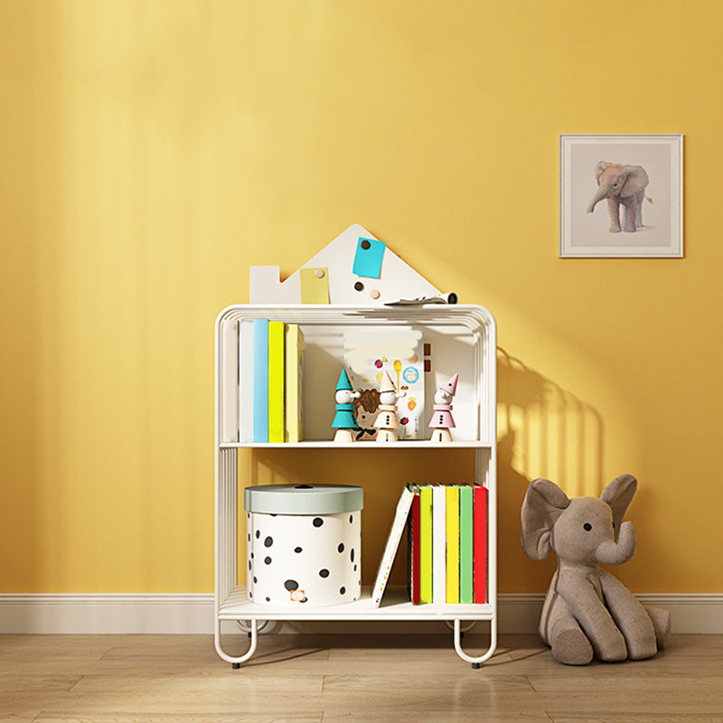 Contemporary Metal Bookshelf Standard Vertical Open Shelf Bookcase Clearhalo 'Bookcases' 'furn' 'furn_bookcases' 'Furniture' 'Office Furniture' 5882662