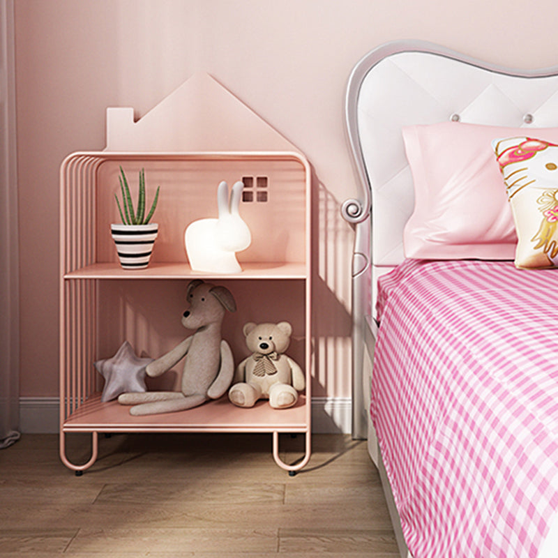 Contemporary Metal Bookshelf Standard Vertical Open Shelf Bookcase Clearhalo 'Bookcases' 'furn' 'furn_bookcases' 'Furniture' 'Office Furniture' 5882671