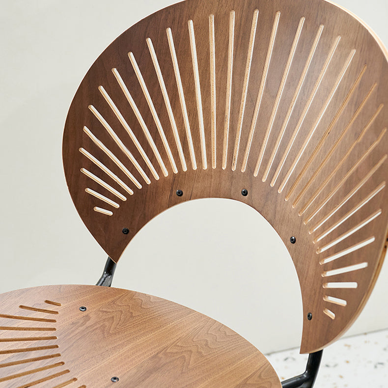 Industrial Full Back Counter Stool Armless Stackable Bar Chair with Metal Legs Clearhalo 'Bar Furniture' 'Bar Stools' 'bar_stools' 'furn' 'furn_bar_stools' 'Furniture' 'Kitchen & Dining Furniture' 5883139