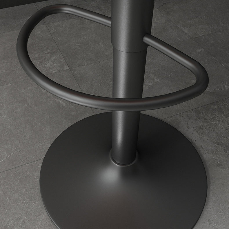 Home Footrest Adjustable Height Stool Contemporary Leather Barstool Clearhalo 'Bar Furniture' 'Bar Stools' 'bar_stools' 'furn' 'furn_bar_stools' 'Furniture' 'Kitchen & Dining Furniture' 5883253