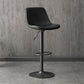 Home Footrest Adjustable Height Stool Contemporary Leather Barstool Black 1 Piece Clearhalo 'Bar Furniture' 'Bar Stools' 'bar_stools' 'furn' 'furn_bar_stools' 'Furniture' 'Kitchen & Dining Furniture' 5883258