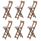 Contemporary Home Folding Stool Matte Finish Bamboo Barstool Brown 6 Piece Set Clearhalo 'Bar Furniture' 'Bar Stools' 'bar_stools' 'furn' 'furn_bar_stools' 'Furniture' 'Kitchen & Dining Furniture' 5883469