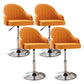 Modern Home Leather Barstool Swivel Adjustable Height Stools