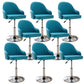 Modern Home Leather Barstool Swivel Adjustable Height Stools
