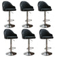 Modern Home Leather Barstool Swivel Adjustable Height Stools