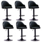 Modern Home Leather Barstool Swivel Adjustable Height Stools