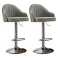 Modern Home Leather Barstool Swivel Adjustable Height Stools