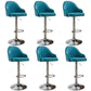 Modern Home Leather Barstool Swivel Adjustable Height Stools