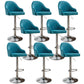 Modern Home Leather Barstool Swivel Adjustable Height Stools