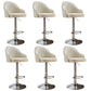 Modern Home Leather Barstool Swivel Adjustable Height Stools