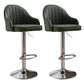 Modern Home Leather Barstool Swivel Adjustable Height Stools