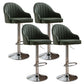 Modern Home Leather Barstool Swivel Adjustable Height Stools